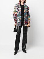 Thumbnail for your product : Greg Lauren Patchwork Checked Shirt