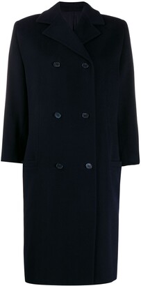 Versace Pre-Owned '1990s Double-Breasted Peacoat