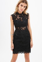 Thumbnail for your product : Forever 21 Floral Lace Sheath Dress