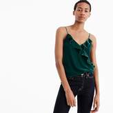 Thumbnail for your product : J.Crew Tall velvet going-out top