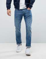 Thumbnail for your product : Jack and Jones Intelligence Straight Fit Jeans In Light Blue Wash