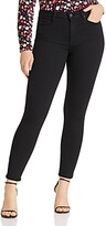 Thumbnail for your product : Paige Hoxton High Rise Ankle Skinny Jeans in Black Shadow - 100% Exclusive