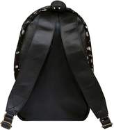 Thumbnail for your product : MAHI Leather - Classic Cowhide Leather Backpack Rucksack In Black & Silver