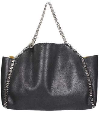Stella McCartney Tote Bag In Black Faux Leather