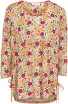 Thumbnail for your product : Fat Face Alessia Bali Floral Longline Top