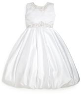 Thumbnail for your product : Joan Calabrese Little Girl's Jeweled First Communion Dress