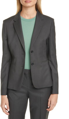HUGO BOSS Jonina Vichy Check Suit Jacket