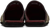 Thumbnail for your product : Dolce & Gabbana Black and Gold Embroidered Loafers