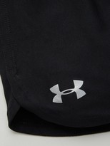 Thumbnail for your product : Under Armour Girls Play Up Solid Shorts - Black Silver