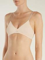 Thumbnail for your product : Bodas Jabouley Lace Soft-cup Bra - Womens - Light Pink