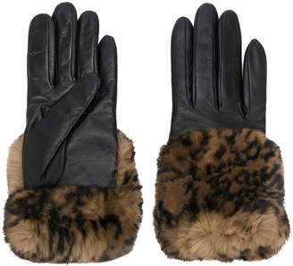 Gala printed detail gloves