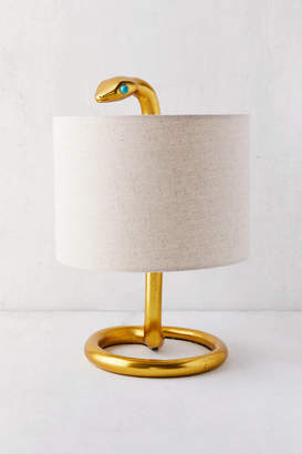 Urban Outfitters Snake Metal Table Lamp