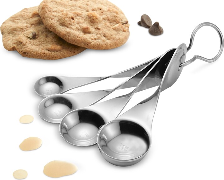 Nambe Gourmet Twist Measuring Spoons