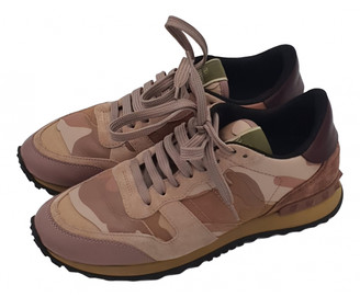 valentino trainers womens pink