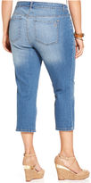 Thumbnail for your product : Jessica Simpson Plus Size Cropped Jeans, Orlean Wash