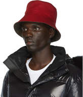 Thumbnail for your product : Fendi Reversible Red Forever Bucket Hat