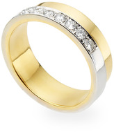 Thumbnail for your product : Janis Savitt Gold With White Diamond Band Ring