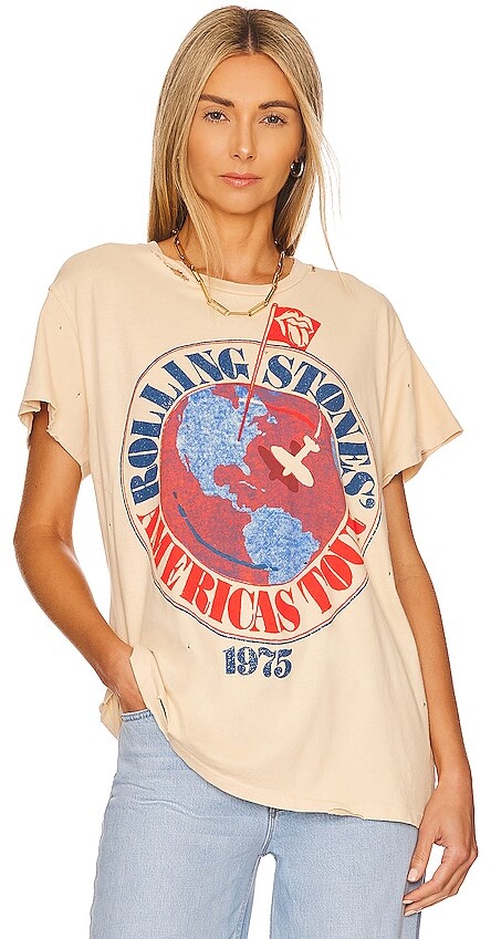 Rolling Stones T Shirt Womens | ShopStyle