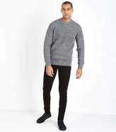 Thumbnail for your product : New Look Grey Textured Crew Neck Jumper