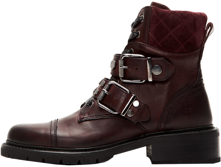 frye samantha studded hiker