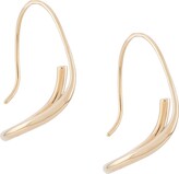 Thumbnail for your product : BAR JEWELLERY Piega hoop earrings