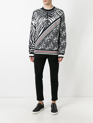 Dolce & Gabbana multi-print sweatshirt