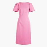 Thumbnail for your product : J.Crew Tall gathered-sleeve dress in two-way stretch cotton
