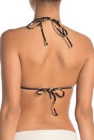 Thumbnail for your product : Vix Flower Print Triangle Bikini Top
