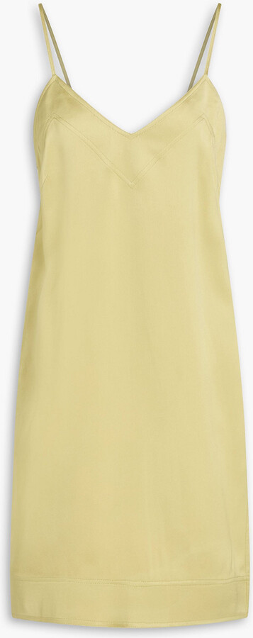 Totême Satin-crepe mini dress