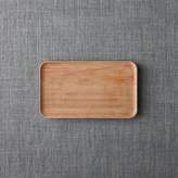 Thumbnail for your product : Crate & Barrel Maple Appetizer Plate