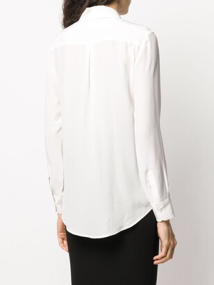 Blanca Vita Loose-Fit Silk Shirt