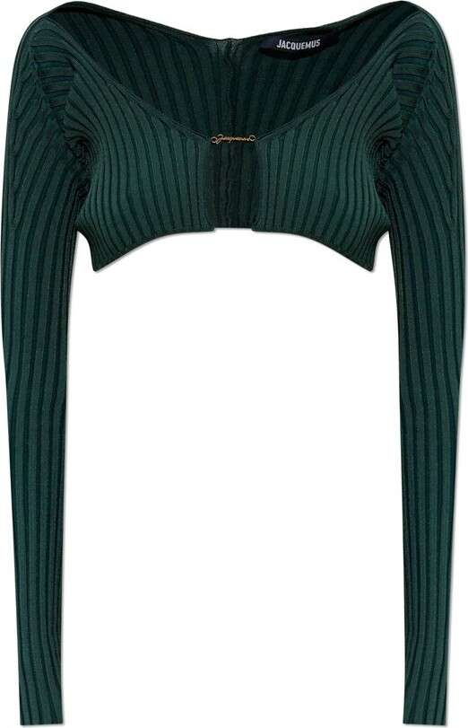 Jacquemus Cropped Knitted Top ShopStyle