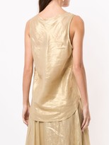 Thumbnail for your product : Ginger & Smart Glorious metallized tank top
