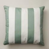 Thumbnail for your product : Indigo Bold Stripe Seafoam Outdoor Pillow 18" X 18"
