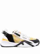 Thumbnail for your product : Fendi Panelled Low-Top Sneakers