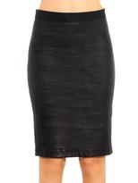 Thumbnail for your product : Helmut Lang Leather pencil skirt