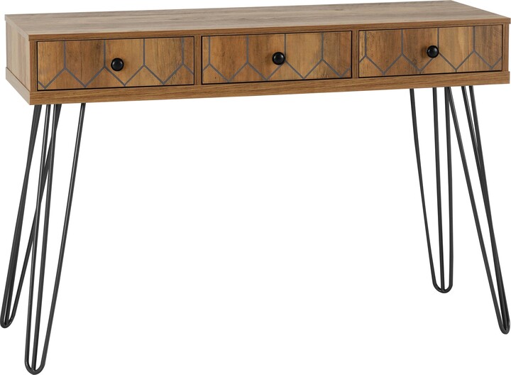 Dunelm Ottawa Console Table Mid Oak (Brown) ShopStyle
