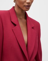 Thumbnail for your product : Lafayette 148 New York Luxe Italian Double Face Turner Blazer