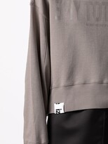 Thumbnail for your product : Izzue Prototype cotton-blend sweatshirt