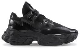hugo boss black sneakers leather