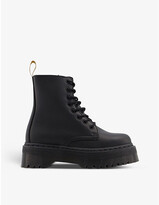 Thumbnail for your product : Dr. Martens Jadon 8-eye vegan-leather platform boots