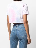 Thumbnail for your product : Lhd Janis tie-dye cropped T-shirt