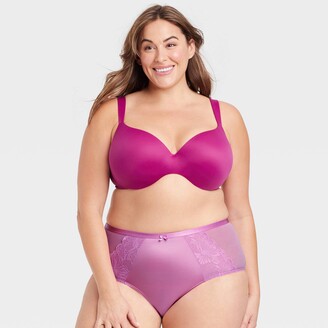 Women's Plus Size Lace Briefs - Auden™ Pink 1X - ShopStyle