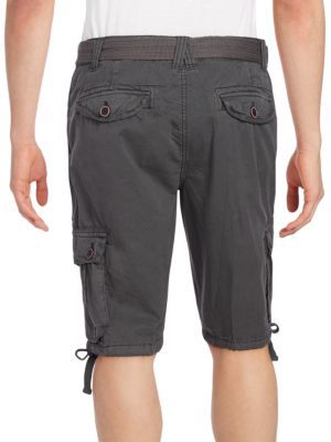 ProjekRaw Belted Cargo Shorts