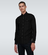 Thumbnail for your product : Saint Laurent Western checked shirt