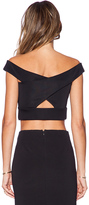 Thumbnail for your product : Shakuhachi X-Front Crop Top