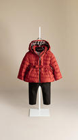 Thumbnail for your product : Burberry Bow Detail Puffer Jacket