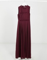 Thumbnail for your product : Ted Baker Saffrom origami folded maxi dress in purple