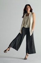 Thumbnail for your product : Eileen Fisher Shawl Collar Long Vest (Regular & Petite)