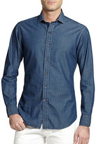 Thumbnail for your product : Ralph Lauren Black Label Sloan Chambray Woven Shirt
